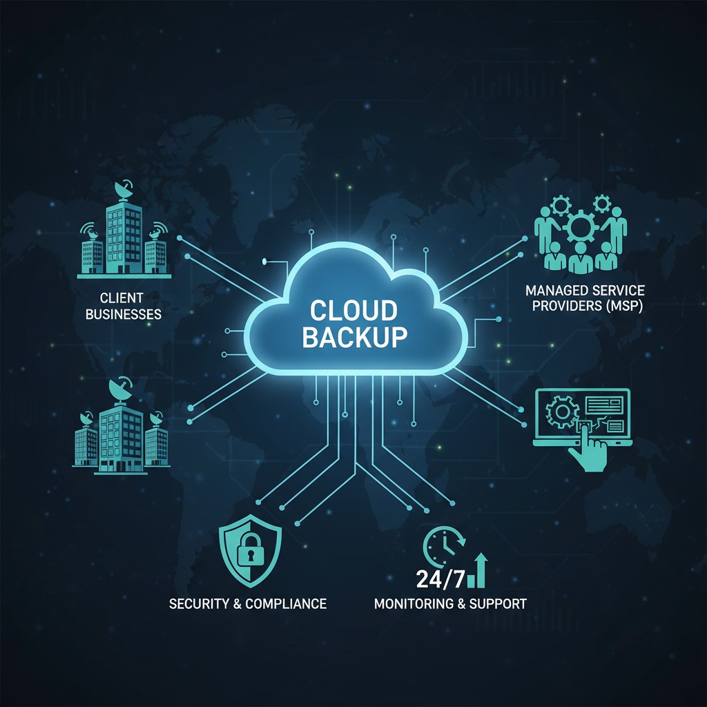 cloud backup solution with managed service providers