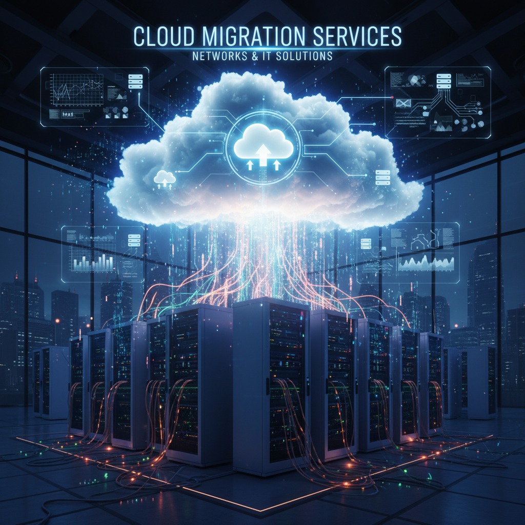 Cloud migration service in networks and IT