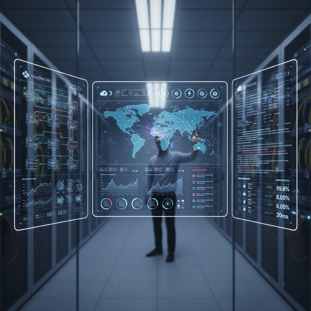 cloud monitoring service in IT networks data