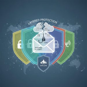 email, phishing, data leaks, layered protection
